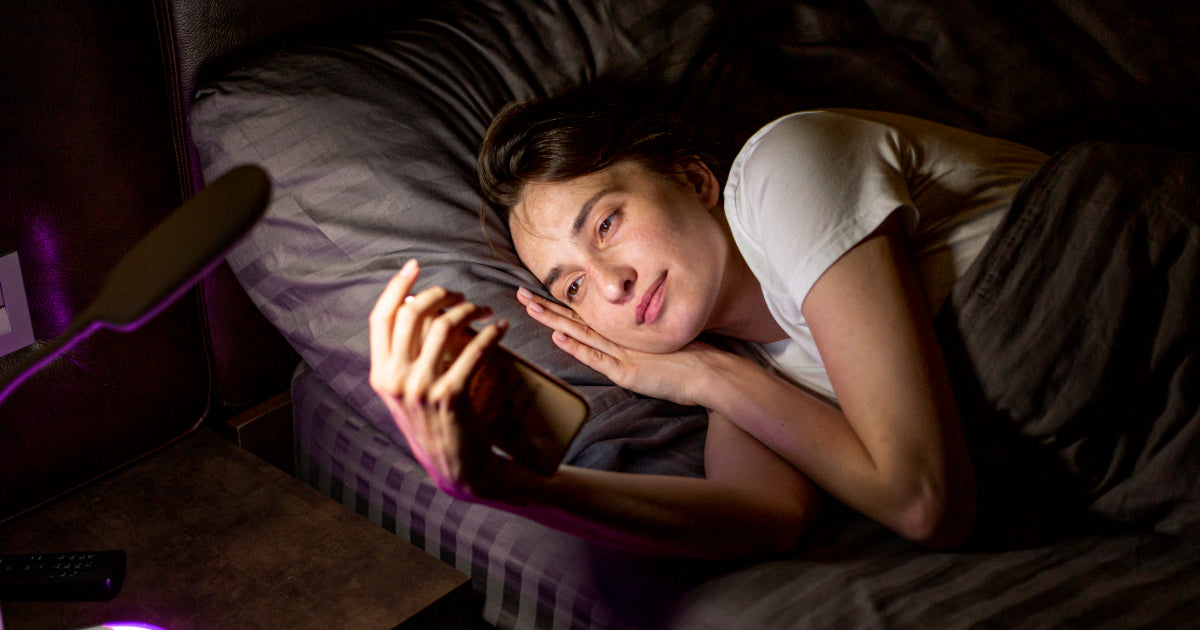 A Women Struggling With Sleep