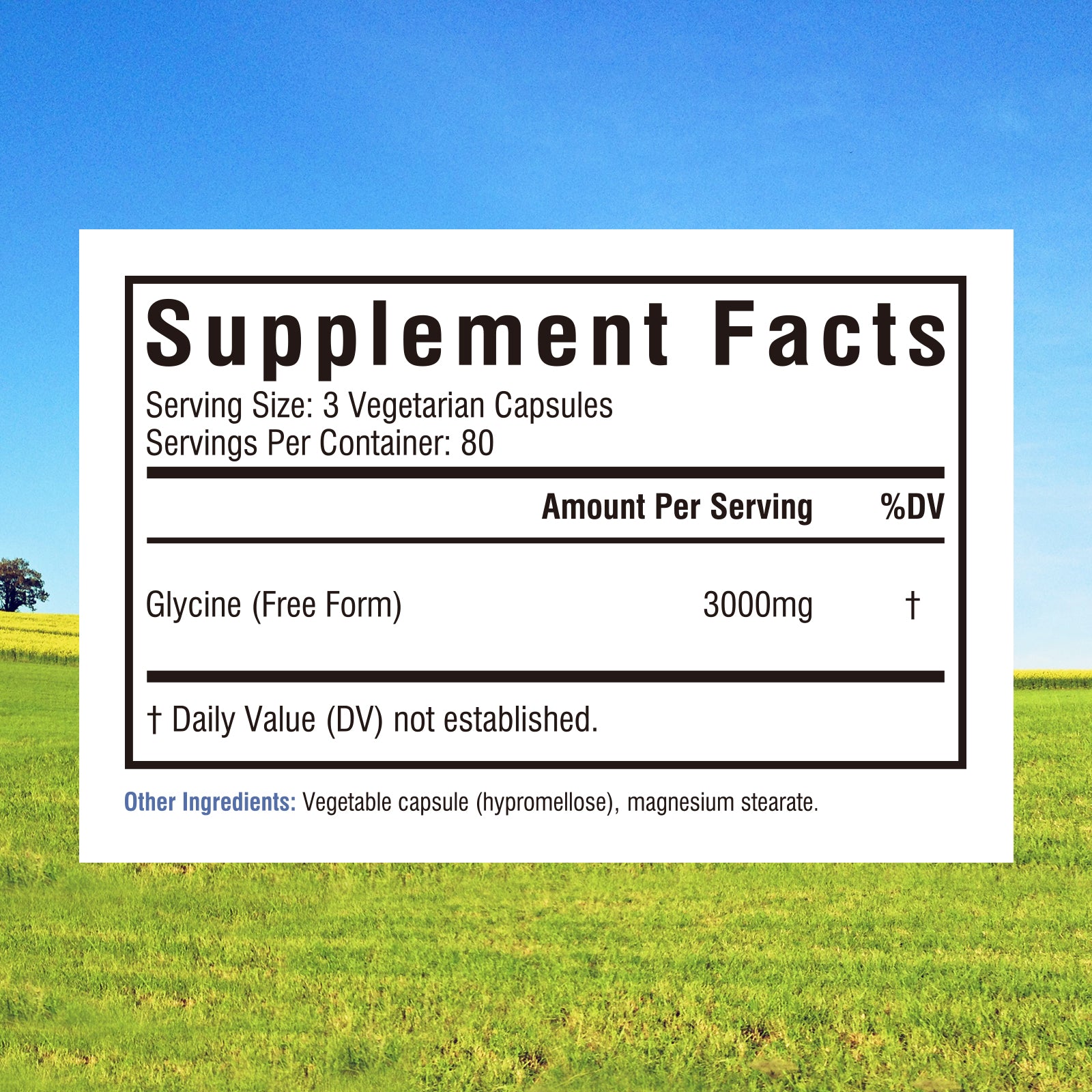 Glycine 3000mg