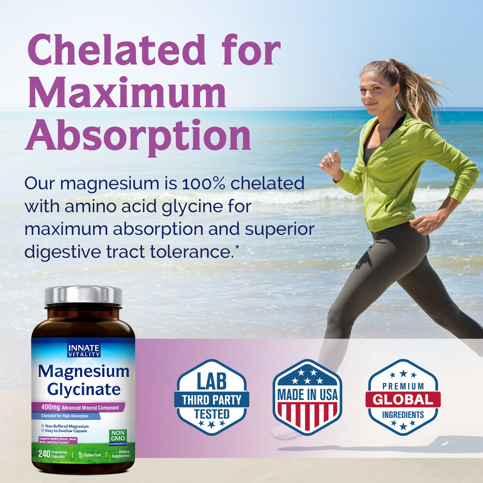 Magnesium Glycinate 400mg