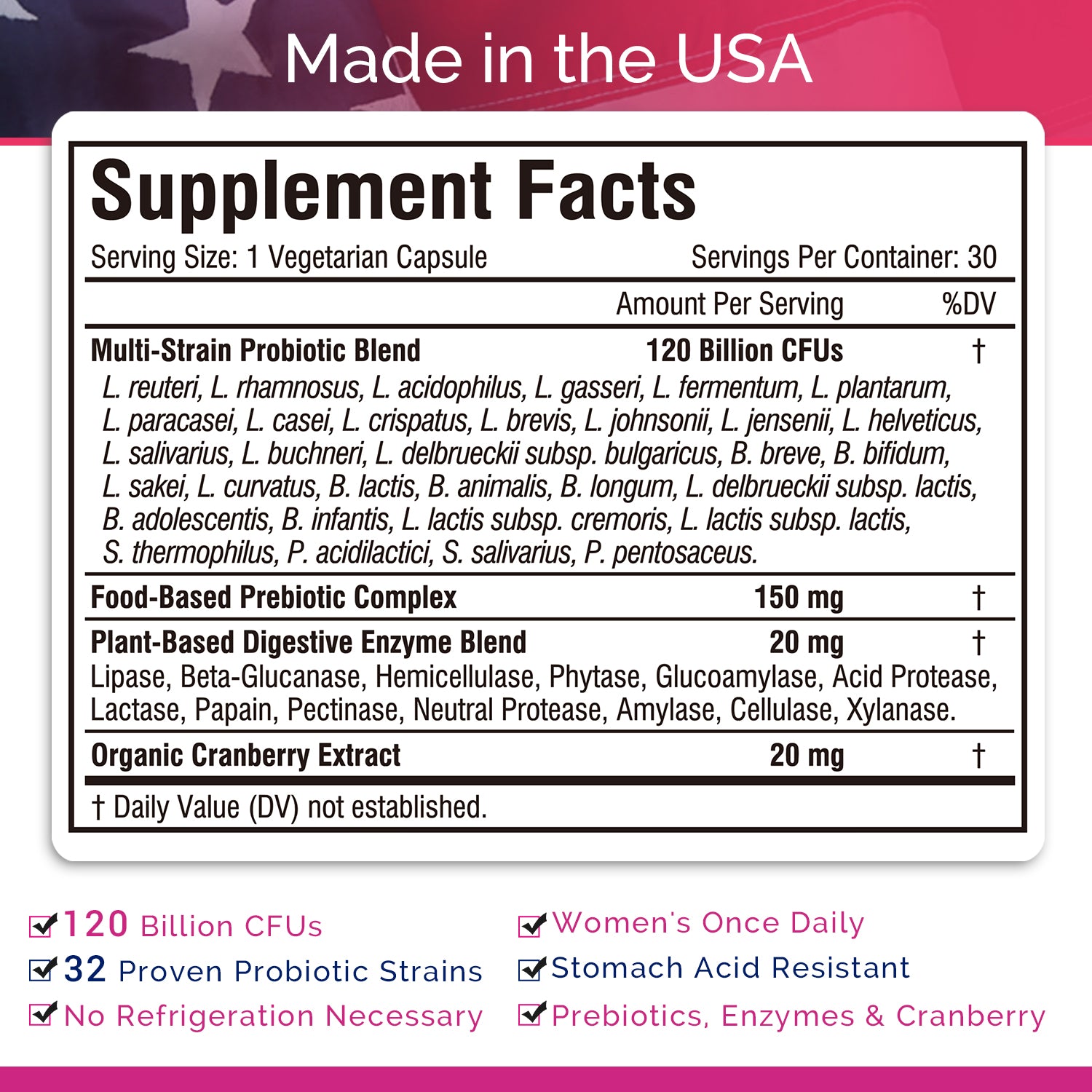 Women's Once-Daily Probiotics