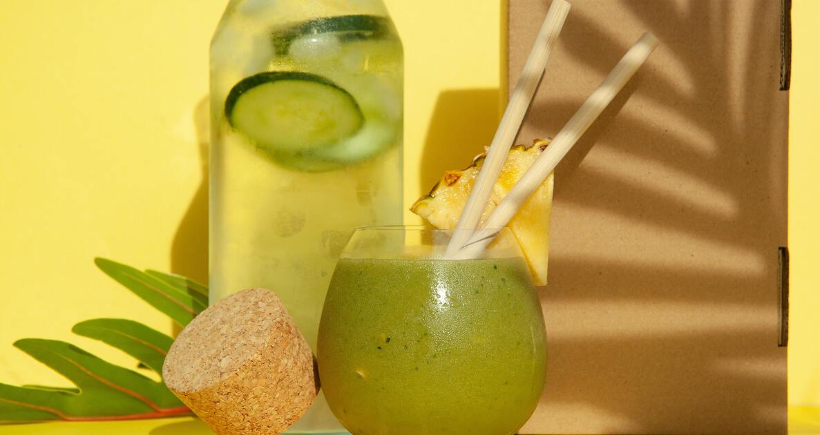 The Raw Botanical Infusion: A Rejuvenating Green Tea and Cucumber Facial Treat