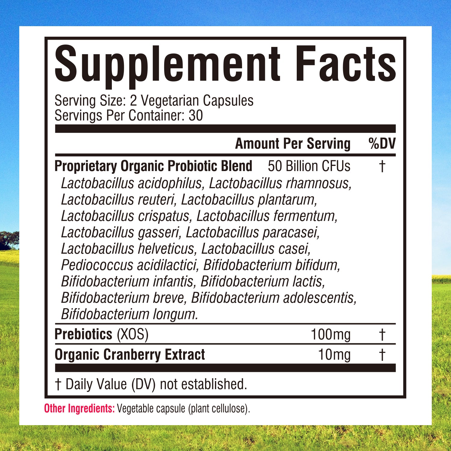 Women's Probiotics 50 Billion