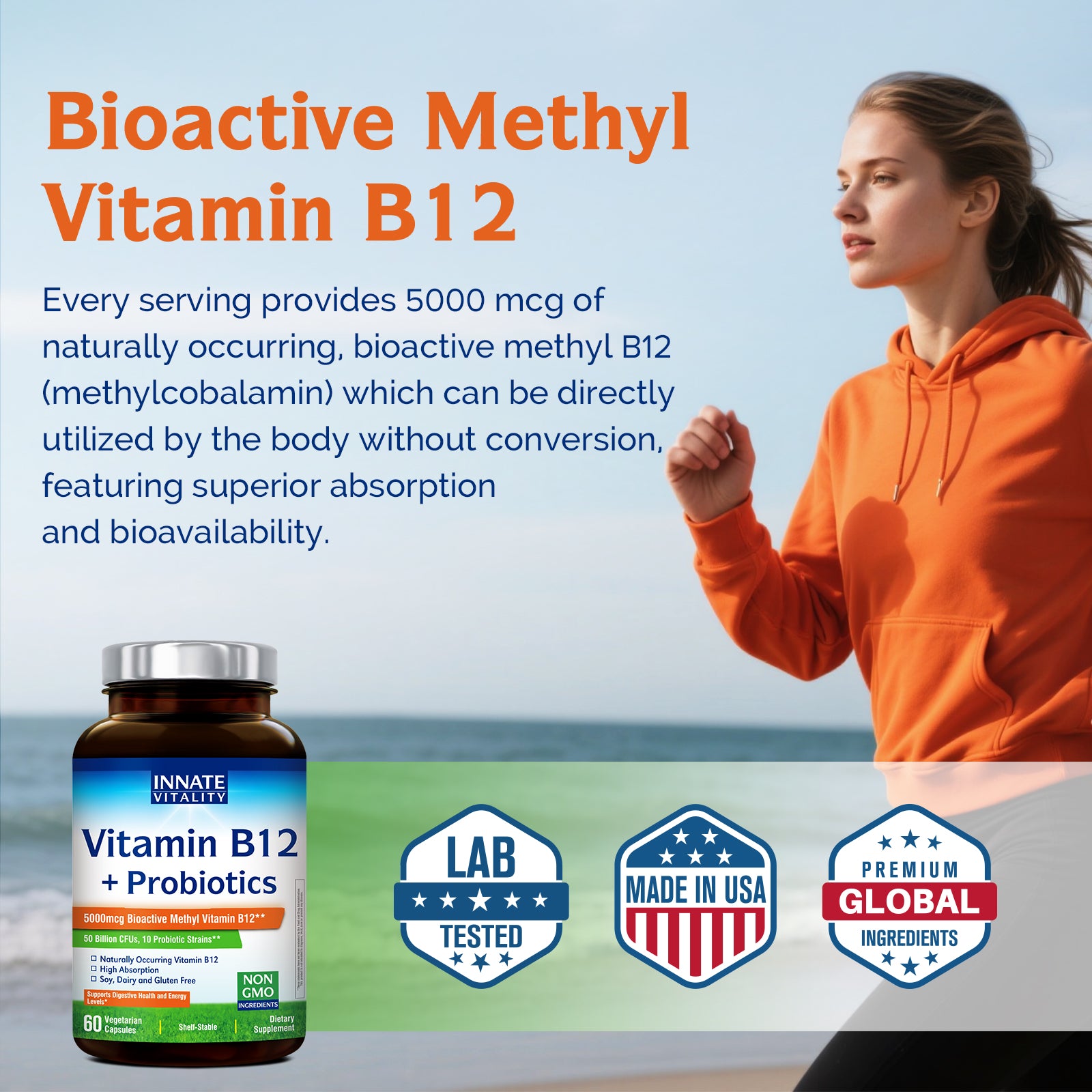 Vitamin B12 + Probiotics