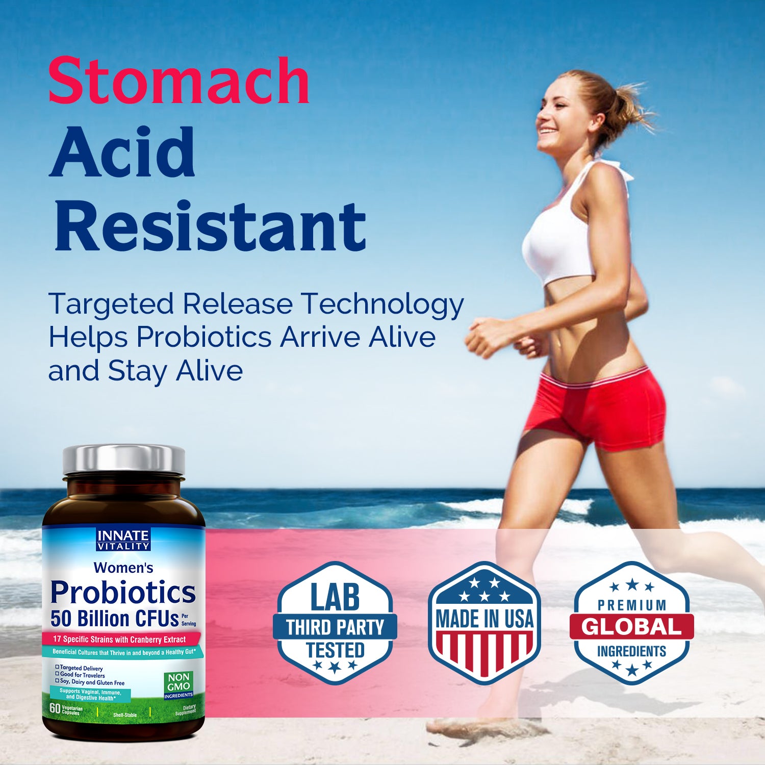 Women's Probiotics 50 Billion